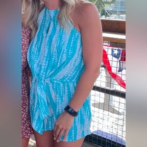 Blue Romper